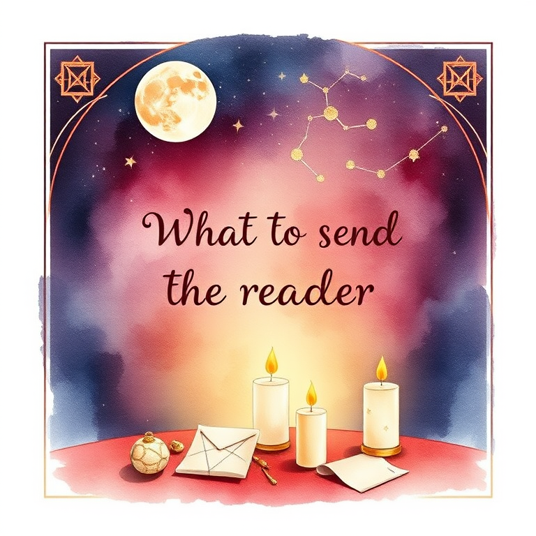 Short written question prepared before ordering an online tarot reading