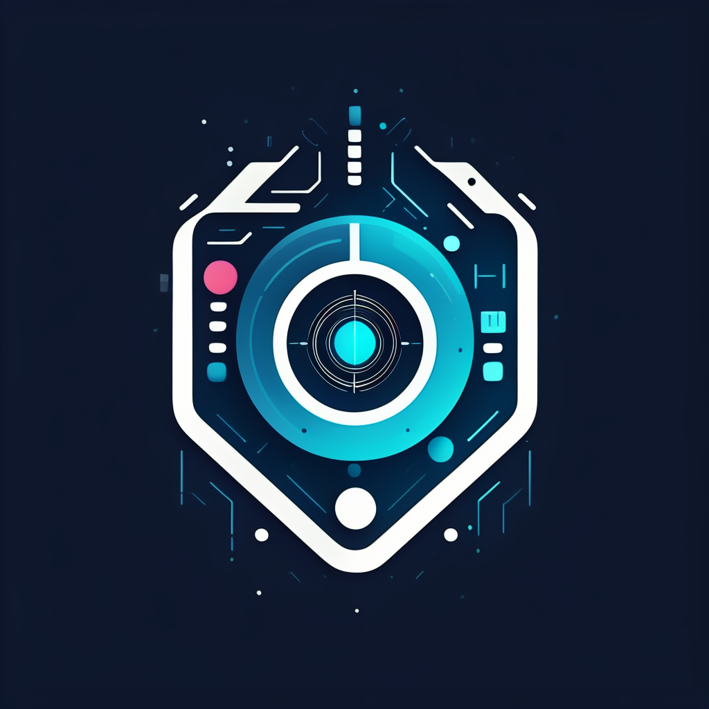 B2B / SaaS tech-forward logo